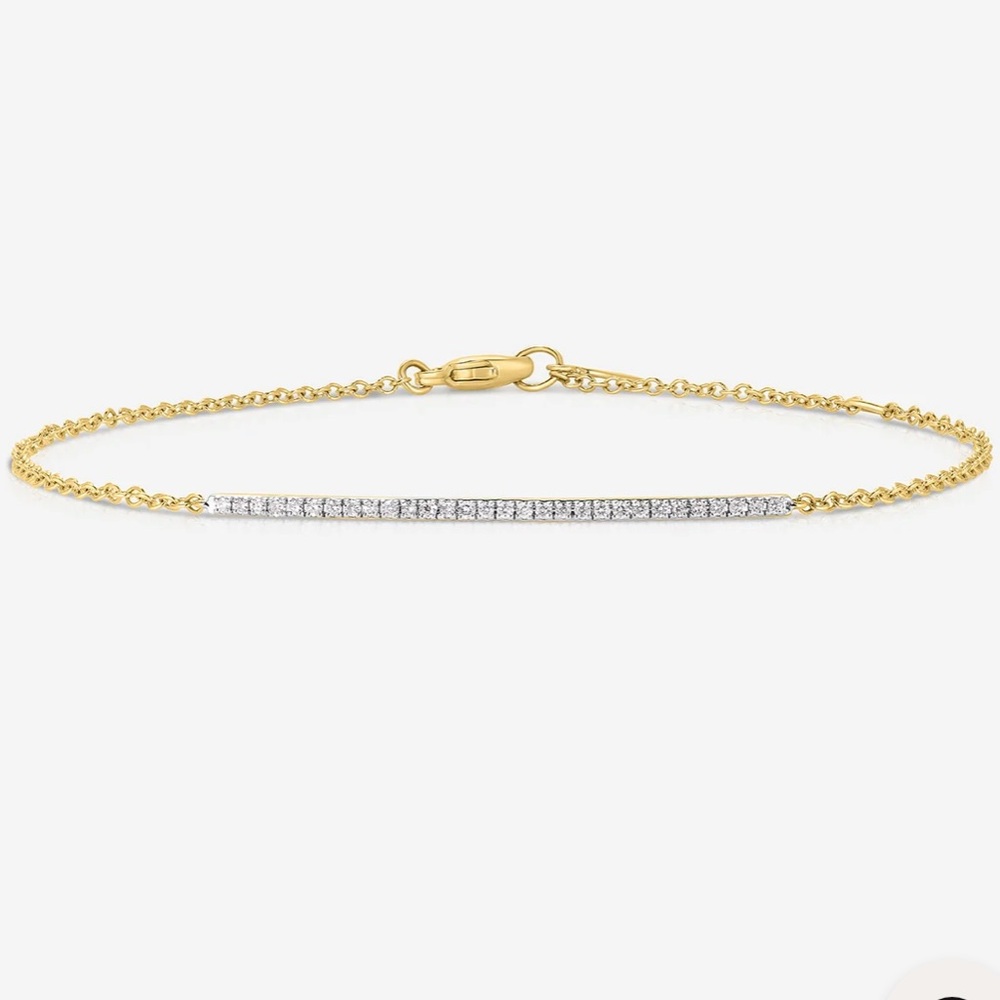 Diamond Bar Bracelet - Ring Concierge
